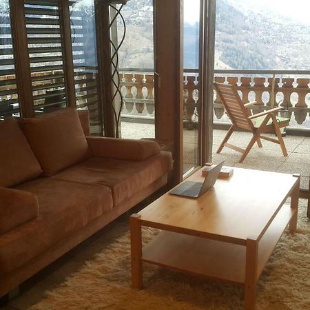 Appartement D'Une Chambre Avec Vue Imprenable - Veysonnaz Exterior foto