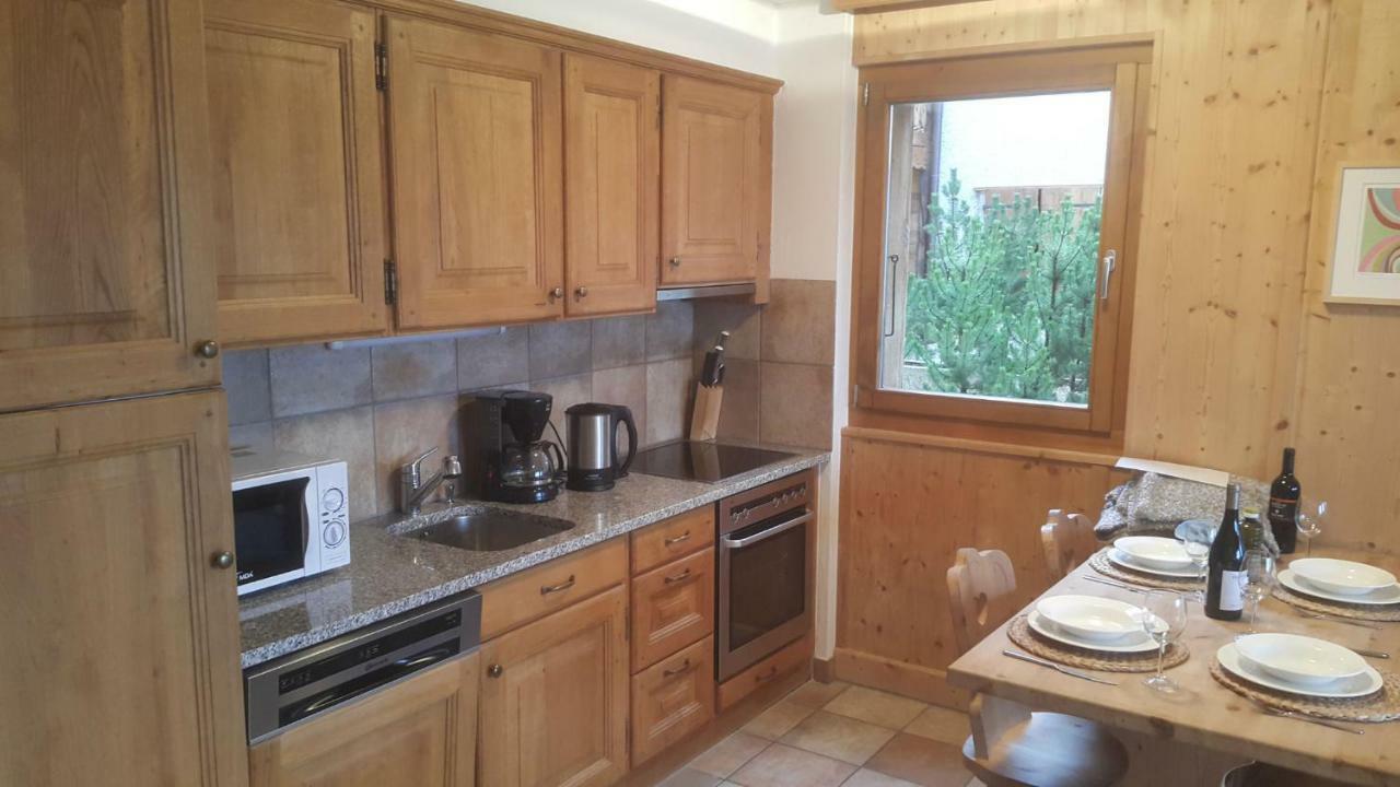 Appartement D'Une Chambre Avec Vue Imprenable - Veysonnaz Exterior foto