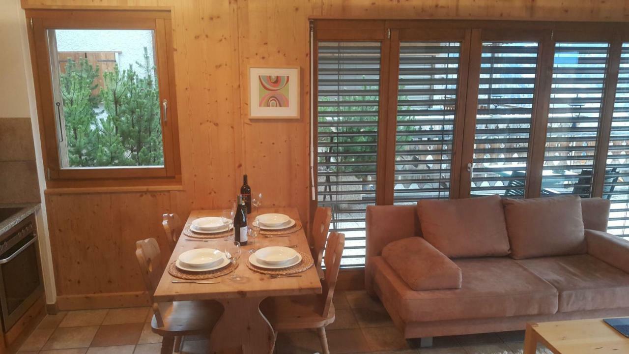 Appartement D'Une Chambre Avec Vue Imprenable - Veysonnaz Exterior foto